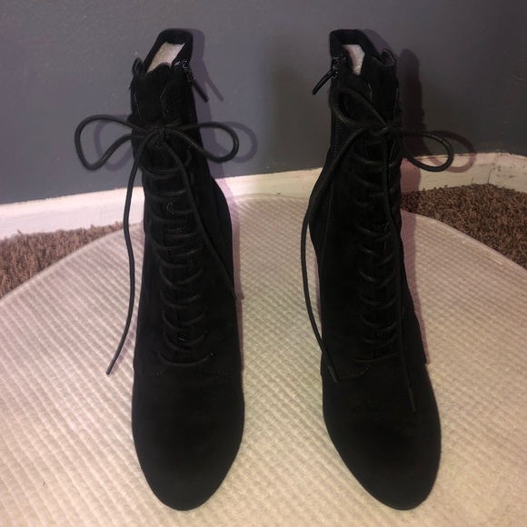COPY - Steve Madden : Elley Black Suede - Picture 3 of 3